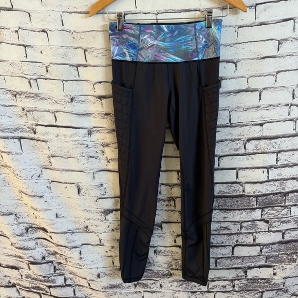 Ivivva By Lululemon Quilted Leggings SZ 14 - Picture 2 of 4